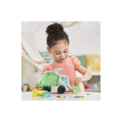 Play-Doh Wheels Camion dei Rifiuti 2 in 1 – Set Pasta Modellabile con 3 Vasetti e Accessori Hasbro 3+ Anni