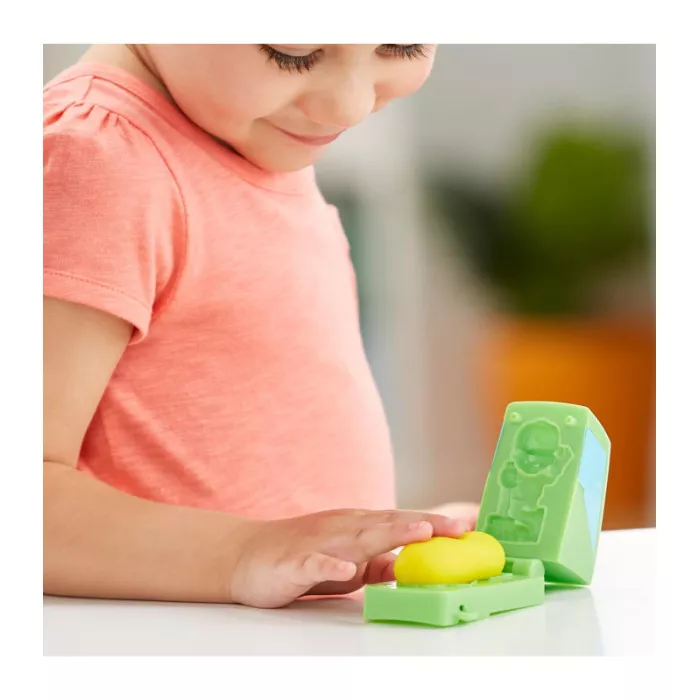 Play-Doh Wheels Camion dei Rifiuti 2 in 1 – Set Pasta Modellabile con 3 Vasetti e Accessori Hasbro 3+ Anni