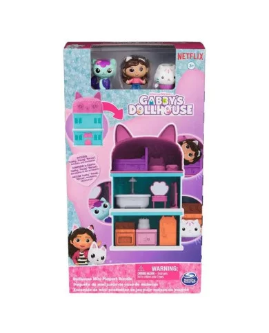 Gabby’s Dollhouse Mini Casa delle Bambole – Playset con Personaggi e Accessori per Bambini 3+ Anni Spin Master