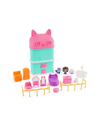 Gabby’s Dollhouse Mini Casa delle Bambole – Playset con Personaggi e Accessori per Bambini 3+ Anni Spin Master