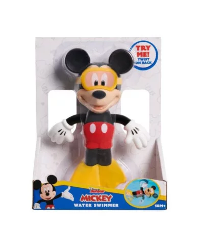 Disney Junior Topolino Nuotatore – Giocattolo per Bagnetto con Movimento a Molla 18+ Mesi