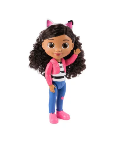 Gabby’s Dollhouse Bambola Gabby Girl 33 cm – con Fascia Orecchie da Gatto e Capelli Morbidi Spin Master 3+ Anni