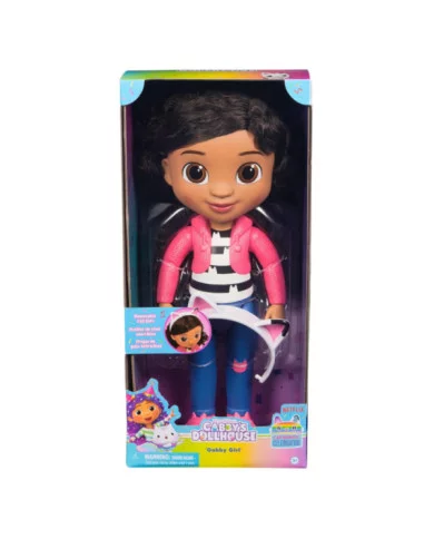 Gabby’s Dollhouse Bambola Gabby Girl 33 cm – con Fascia Orecchie da Gatto e Capelli Morbidi Spin Master 3+ Anni