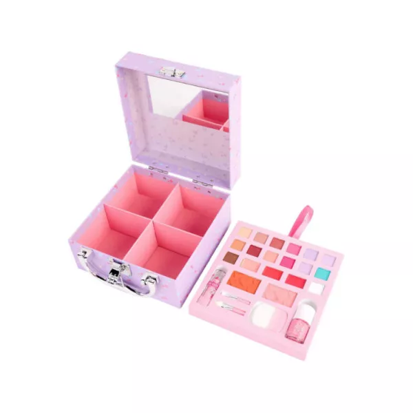 Valigetta Trucco Create It! 24 Pezzi – Beauty Case con Specchio per Bambine 6+ Anni