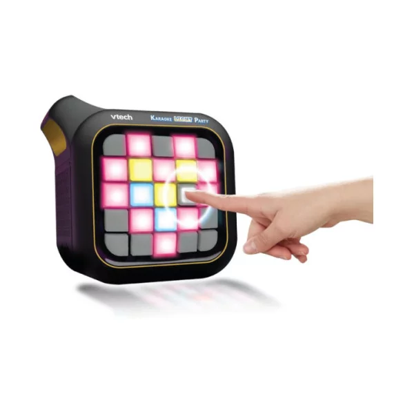 Karaoke Light Party – Cassa Karaoke con 2 Microfoni Wireless, Bluetooth e Magic Voice, 7+ Anni VTech