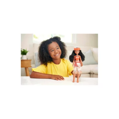 Bambola Vaiana Disney Princess – Abito Scintillante e Accessori Ispirati al Film, 3+ Anni HPG68 Mattel