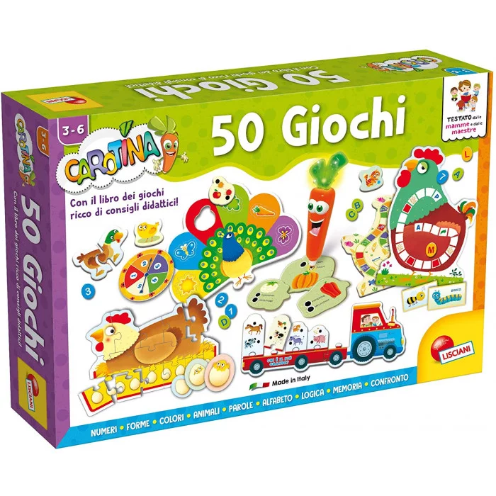 Carotina Penna Parlante 50 Giochi Lisciani Giochi
