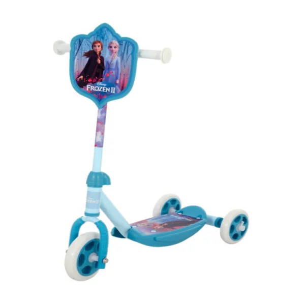 Monopattino a 3 Ruote Frozen II – Scooter in Acciaio Regolabile per Bambini 3+ Anni