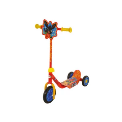 Monopattino a 3 Ruote Bing – Scooter Stabile per Bambini 2+ Anni con Pedana Antiscivolo