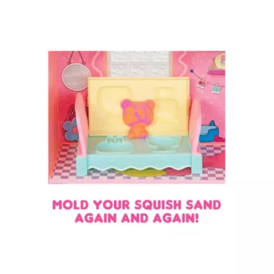 L.O.L. Surprise Squish Sand Magic House – Casa delle Bambole con Squish Sand, Accessori e Bambola Inclusa 4+ Anni