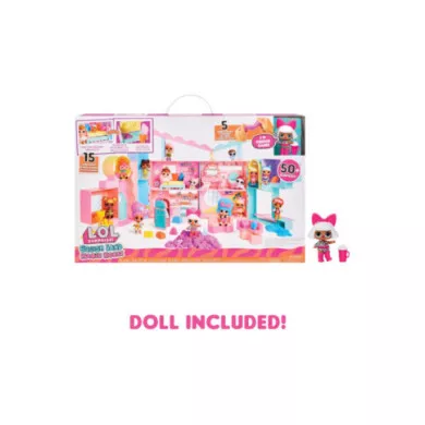 L.O.L. Surprise Squish Sand Magic House – Casa delle Bambole con Squish Sand, Accessori e Bambola Inclusa 4+ Anni