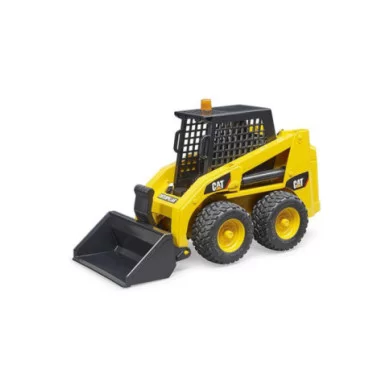 Minipala CAT Bruder 1:16 – Veicolo da Cantiere con Benna Frontale Inclinabile, Giocattolo 3+ Anni