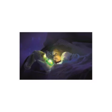 Peluche Proiettore Aurora Boreale Clementoni Baby Fiocco – Lepre Morbida con Luci e Musiche, 0+ Mesi 17588