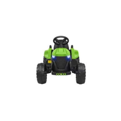 Trattore Elettrico con Rimorchio 12V per Bambini 3+ Anni – Veicolo a Pedali con Luci e Suoni