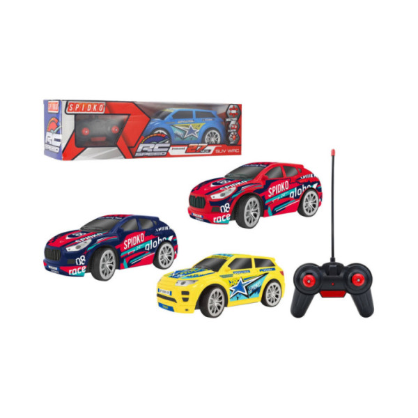 Auto da Corsa Radiocomandata 1:16 Spidko – RC 7 Funzioni per Bambini 5+ Anni, Colore Casuale