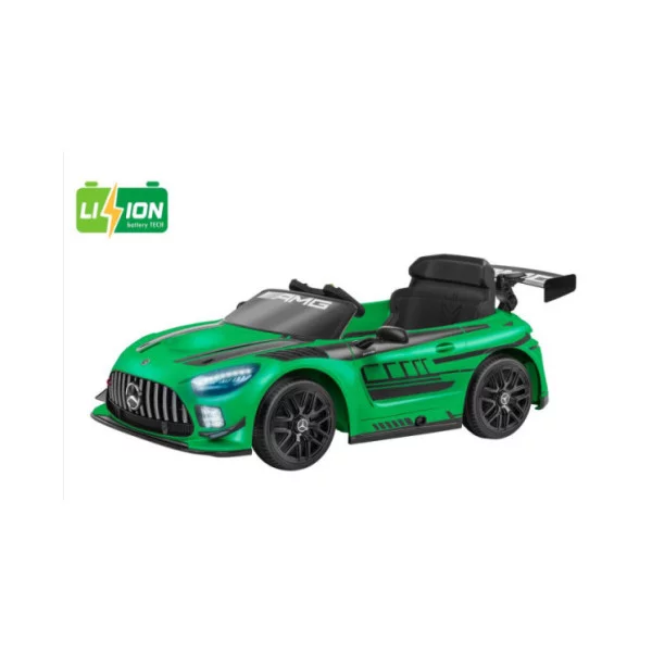 Auto Elettrica Mercedes AMG GT3 12V Spidko – Macchina per Bambini con Telecomando, Verde
