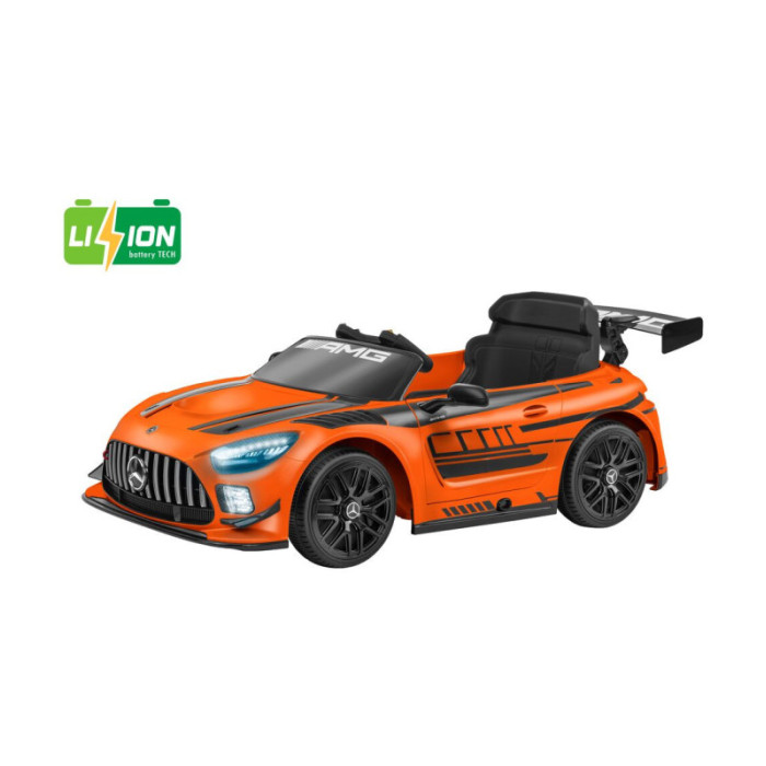 Auto Elettrica Mercedes AMG GT3 12V Spidko – Macchina per Bambini con Telecomando, Arancione