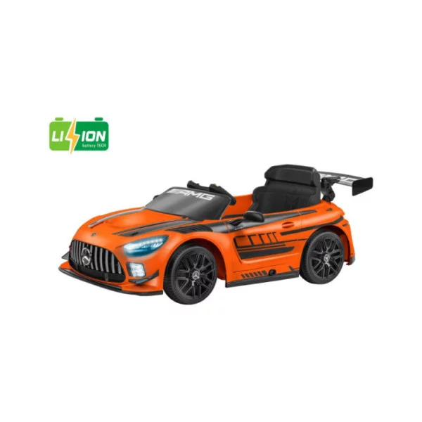 Auto Elettrica Mercedes AMG GT3 12V Spidko – Macchina per Bambini con Telecomando, Arancione
