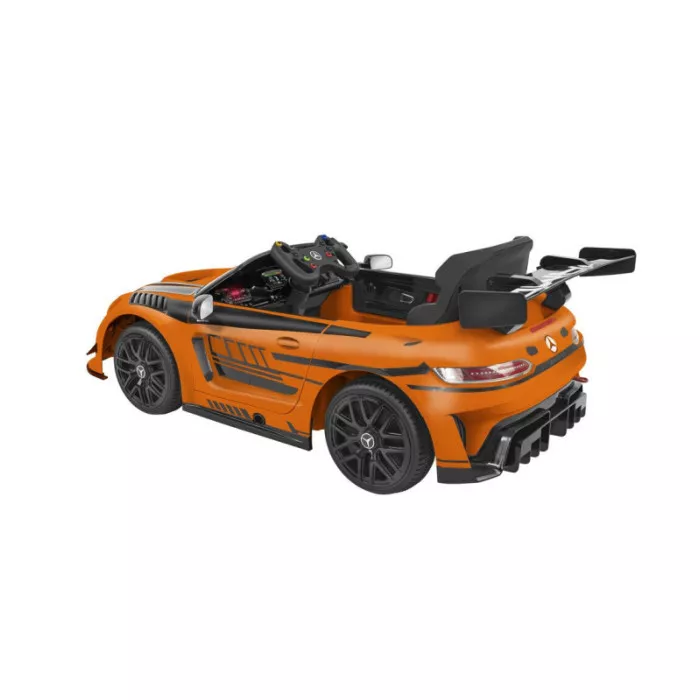 Auto Elettrica Mercedes AMG GT3 12V Spidko – Macchina per Bambini con Telecomando, Arancione