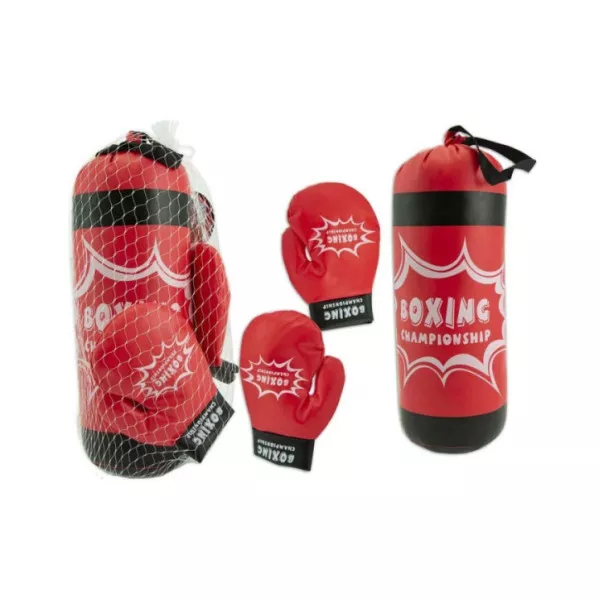 Set Pugile Teosport Teorema – Sacco da Boxe con 2 Guantoni per Bambini