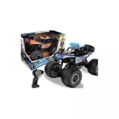 Monster Truck Teorema Rock Crawler 1:8 – Auto Radiocomandata Fuoristrada con Luci, Suoni e Batteria Ricaricabile
