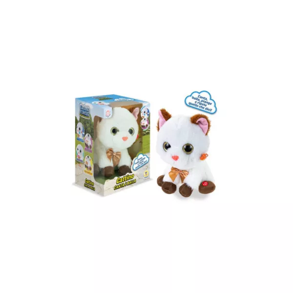 Gattino Interattivo Canta e Balla – Peluche Animato con Funzione Ripeti per Bambini 3+ Anni