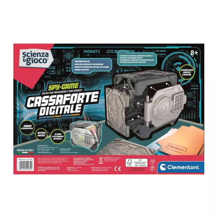 Clementoni - Arqueojugando El Esqueleto Del Gran T-Rex - Juego Científico Para Excavar Y Montar Dinosaurios A Partirde 7 Años, Juguete En Español (55109