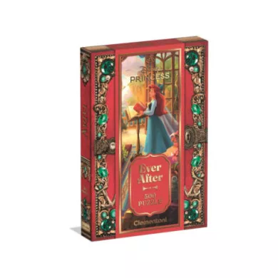 Puzzle 500 Pezzi Ariel – Disney Princess Ever After Collection, Illustrazione Artistica 12+ Anni Clementoni