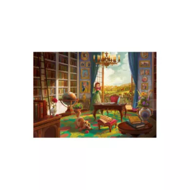 Puzzle 500 Pezzi Belle – Disney Princess Ever After Collection, Illustrazione Artistica 12+ Anni Clementoni