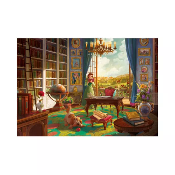 Puzzle 500 Pezzi Belle – Disney Princess Ever After Collection, Illustrazione Artistica 12+ Anni Clementoni