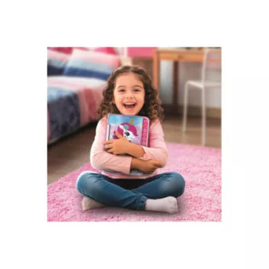 Diario Segreto Interattivo Unicorno – BFF Didy con Cassetto Segreti, Attività Creative, Matita e Stickers, 6-9 Anni Clementoni