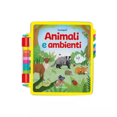 Sapientino GiraPagina – Libro Interattivo Animali e Ambienti 3-5 Anni Clementoni