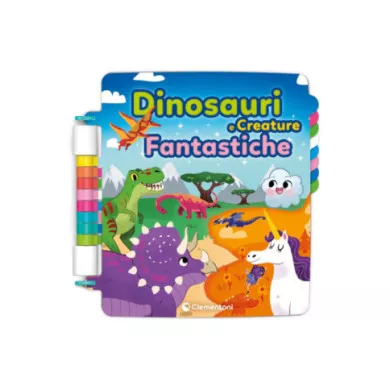 Sapientino GiraPagina – Dinosauri e Creature Fantastiche Libro Interattivo 4-6 Anni Clementoni