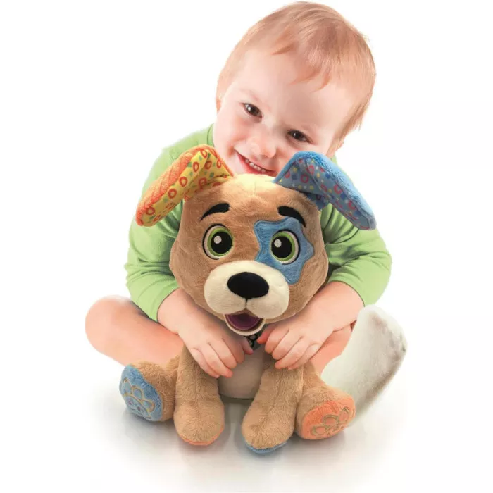 Peluche Interattivo Timmy Parla Gioca Canta – Cane Parlante 12+ Mesi con Musica e Frasi, Baby Clementoni