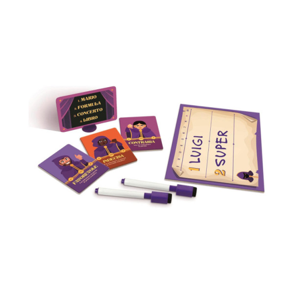 Gioco da Tavolo Secret Society – Party Game Deduzione e Parole Segrete 3-7 Giocatori, Clementoni