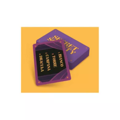 Gioco da Tavolo Secret Society – Party Game Deduzione e Parole Segrete 3-7 Giocatori, Clementoni