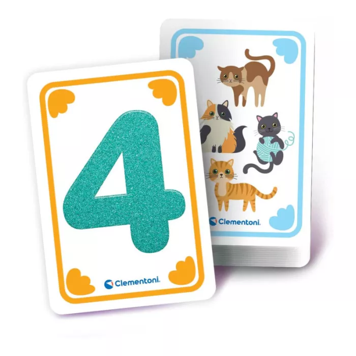 Flashcard Montessori Numeri Tattili – Carte Tattili 3-5 Anni per Imparare Numeri e Contare, Sapientino Clementoni