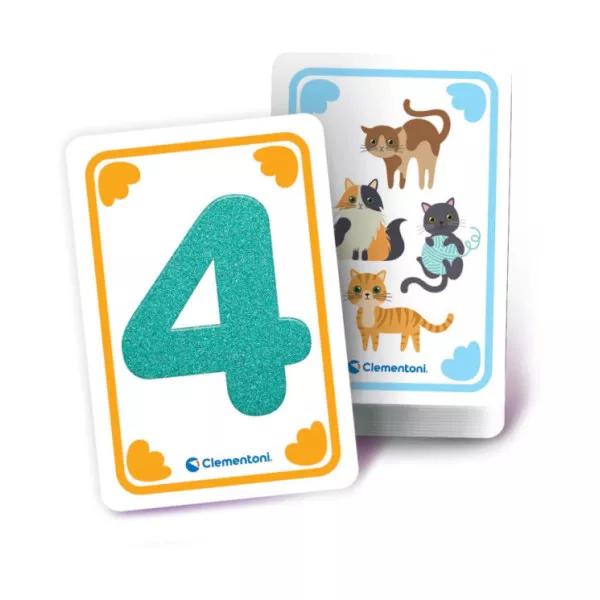 Flashcard Montessori Numeri Tattili – Carte Tattili 3-5 Anni per Imparare Numeri e Contare, Sapientino Clementoni