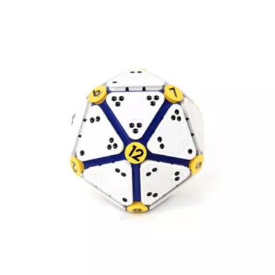 Puzzle Logico Icosoku – Gioco Matematico 8×8×8 cm per Bambini e Adulti