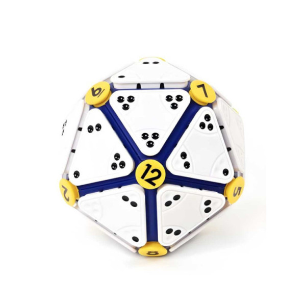 Puzzle Logico Icosoku – Gioco Matematico 8×8×8 cm per Bambini e Adulti