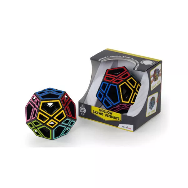 Meffert’s Hollow Skewb Ultimate – Puzzle Avanzato 10×9×8 cm per Bambini 9+ Anni e Adulti