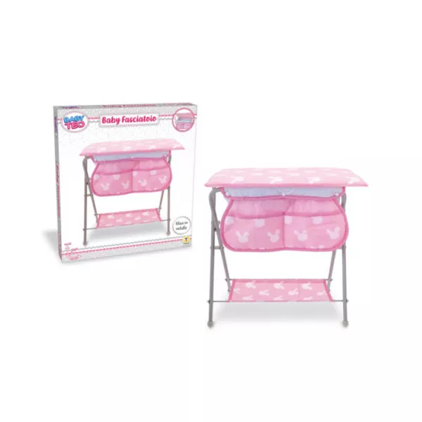 Fasciatoio per Bambole Baby Teo – Tavolo Cambio Pieghevole 3+ Anni