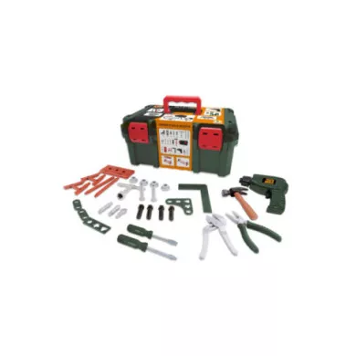 Valigetta Attrezzi Giocattolo – Set Utensili Completo con Trapano, Martello e Accessori 3+ Anni