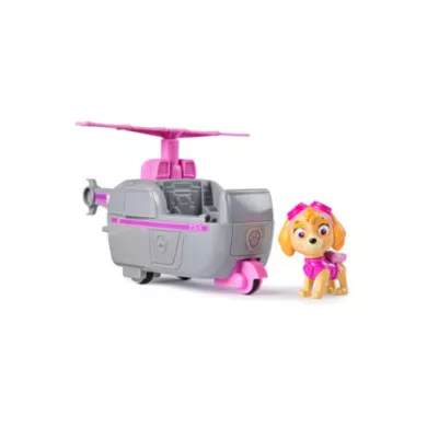 Paw Patrol Elicottero di Skye con Veicolo e Personaggio Skye 3+ Anni, Gioco Immaginazione per Bambini