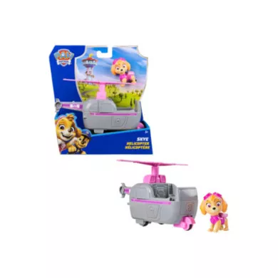 Paw Patrol Elicottero di Skye con Veicolo e Personaggio Skye 3+ Anni, Gioco Immaginazione per Bambini