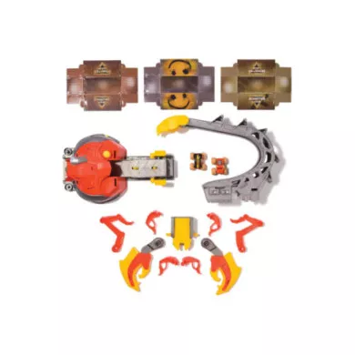 Monster Jam Set di Gioco Venom Velocity Scorpion con Pista e 2 Monster Truck 1:87, Bambini 3-6 Anni