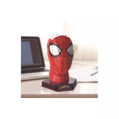 Puzzle 3D Marvel Spider-Man 4D Build 82 Pezzi con Supporto, Modellismo da Tavolo per Ragazzi e Adulti 12+ Anni