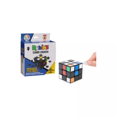 Rubik’s Cubo Coach 3x3 in Italiano con Guida alla Risoluzione, Rompicapo Educativo Bambini 8+ Anni