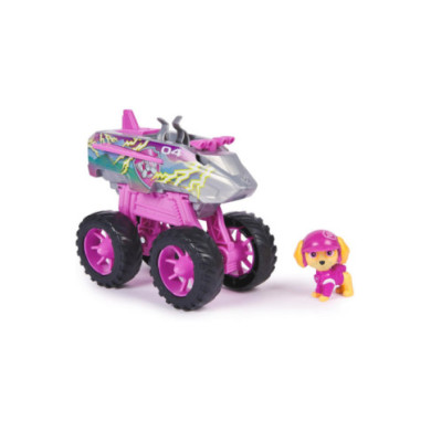 Paw Patrol Jet Rescue Wheels Skye con Veicolo Trasformabile e Personaggio 3+ Anni, Gioco d’Immaginazione Bambini