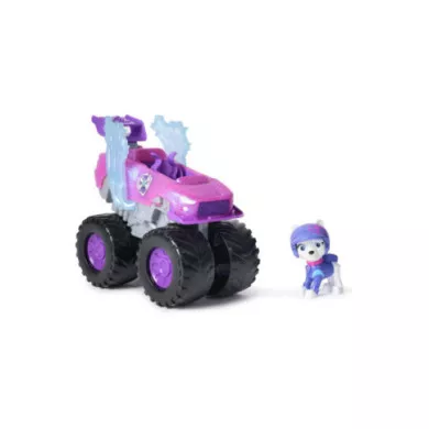Paw Patrol Rescue Wheels Roxi con Camion Trasformabile e Personaggio 3+ Anni, Veicolo Giocattolo per Bambini